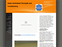 Tablet Screenshot of idahokettlebells.com